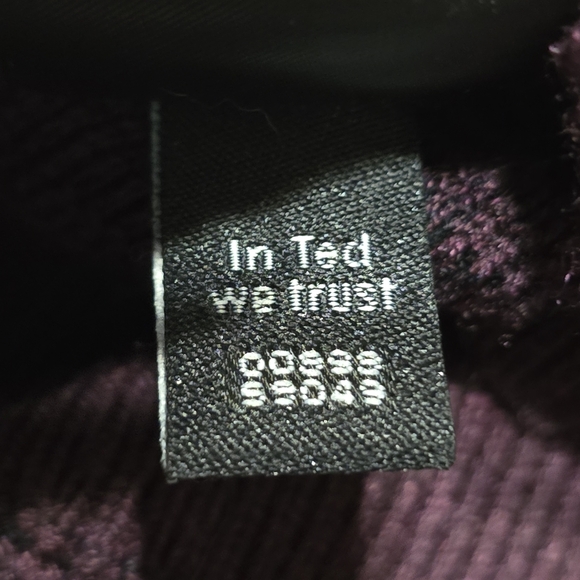Ted Baker Burgundy Ribbed Sweater - Picture 4 of 5